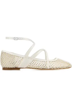 Jimmy Choo Mujer, Zapatos, Blanco, Talla: 37 1/2 EU