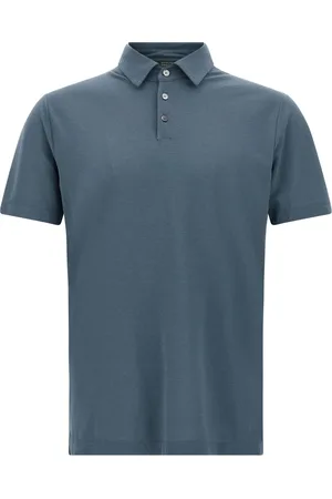 ZANONE Hombre, Camisetas, Azul, Talla: 2XL