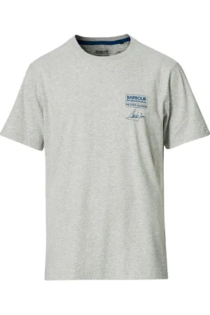 Barbour Hombre, Camisetas, Gris, Talla: L