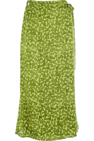 Manila Grace Mujer, Faldas, Verde, Talla: S