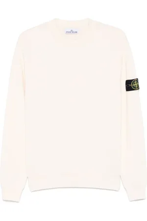 Stone Island Hombre, Jerseys, Blanco, Talla: M