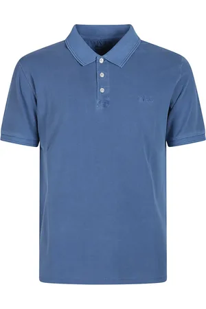 Woolrich Hombre, Camisetas, Azul, Talla: M