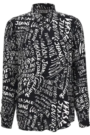 VERSACE Hombre, Camisas, Negro, Talla: M