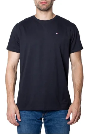 Tommy Hilfiger Hombre, Camisetas, Negro, Talla: 2XL