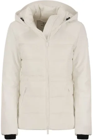 Woolrich Mujer, Chaquetas, Blanco, Talla: S