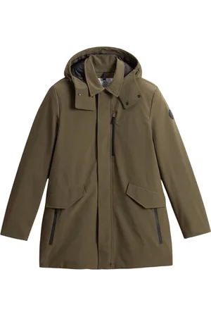 Woolrich Hombre, Chaquetas, Verde, Talla: M