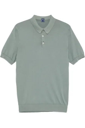 FEDELI Hombre, Camisetas, Verde, Talla: M