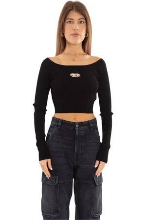 Diesel Mujer, Camisetas, Negro, Talla: XS