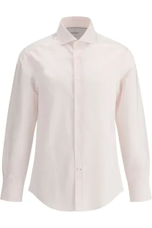 Brunello Cucinelli Hombre, Camisas, Rosa, Talla: S