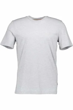 HUGO BOSS Hombre, Camisetas, Gris, Talla: S