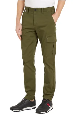 Tommy Hilfiger Hombre, Pantalones, Verde, Talla: W31 L32