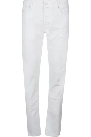 Jacob Cohen Hombre, Vaqueros, Blanco, Talla: W36