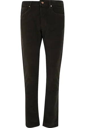 Incotex Hombre, Vaqueros, Negro, Talla: W31