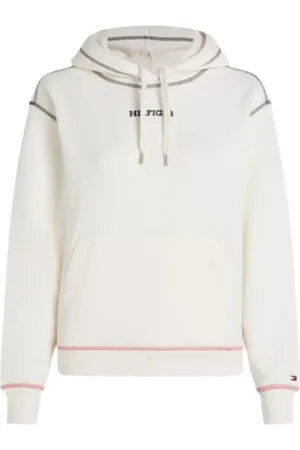 Tommy Hilfiger Mujer, Sudaderas, Blanco, Talla: M