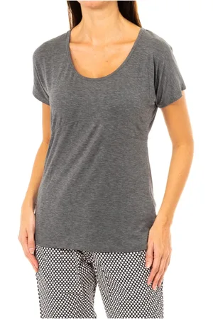 Tommy Hilfiger Mujer, Camisetas, Gris, Talla: L