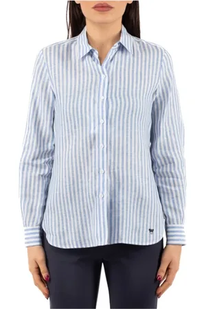 Max Mara Mujer, Blusas y Camisas, Azul, Talla: 2XS