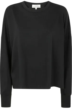 STUDIO NICHOLSON Mujer, Camisetas, Negro, Talla: 3XS
