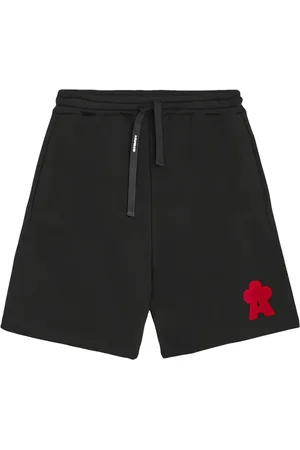 A PAPER KID Hombre, Pantalones cortos, Negro, Talla: XS