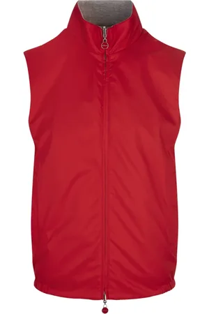 Kiton Hombre, Chaquetas, Rojo, Talla: L