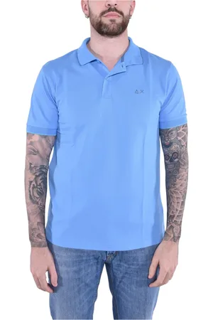 sun68 Hombre, Camisetas, Azul, Talla: M