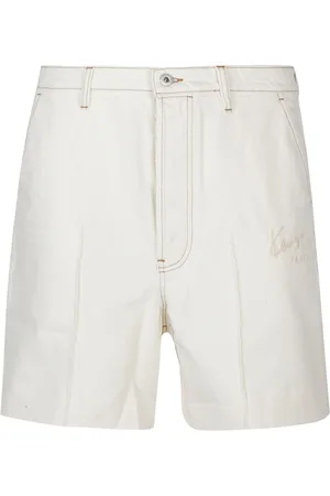 Kenzo Hombre, Pantalones cortos, Blanco, Talla: W30