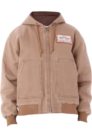 Obey Hombre, Sudaderas, Marrón, Talla: L