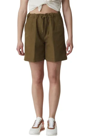 Aspesi Mujer, Pantalones cortos, Verde, Talla: M