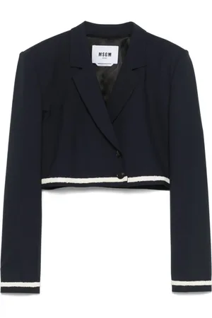 Msgm Mujer, Chaquetas, Azul, Talla: S