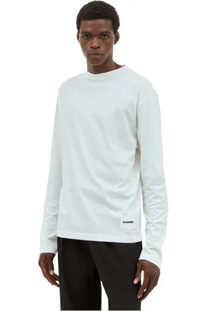 Jil Sander Hombre, Camisetas, Blanco, Talla: M