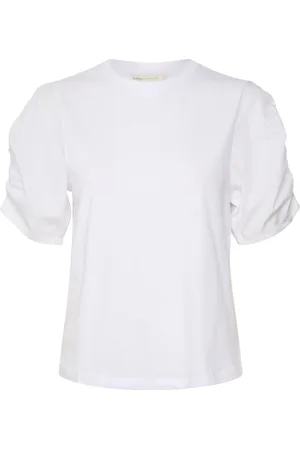 INWEAR Mujer, Camisetas, Blanco, Talla: S