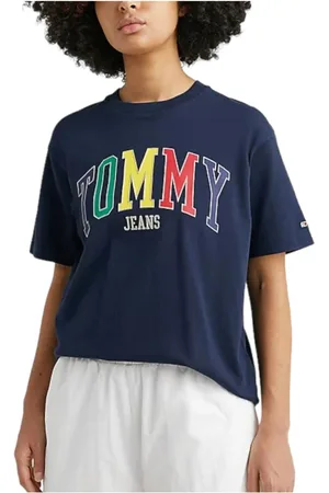 Tommy Hilfiger Mujer, Camisetas, Azul, Talla: M