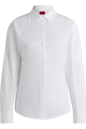 HUGO BOSS Mujer, Blusas y Camisas, Blanco, Talla: L