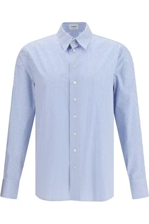Saint Laurent Hombre, Camisas, Azul, Talla: L