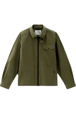 Woolrich Hombre, Chaquetas, Verde, Talla: M