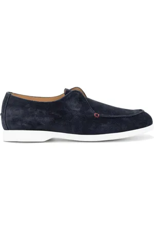 Kiton Hombre, Zapatos, Azul, Talla: 45 EU