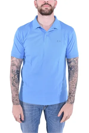 sun68 Hombre, Camisetas, Azul, Talla: M