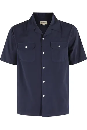 Woolrich Hombre, Camisas, Azul, Talla: L