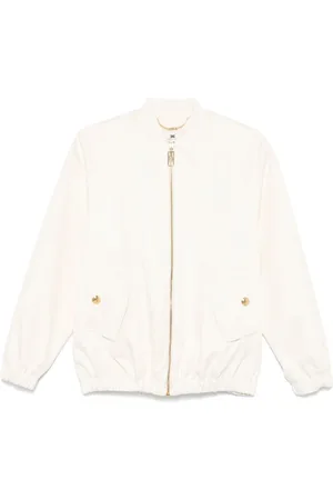 Elisabetta Franchi Mujer, Chaquetas, Blanco, Talla: L