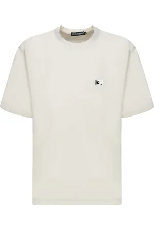 Dolce & Gabbana Hombre, Camisetas, Blanco, Talla: S