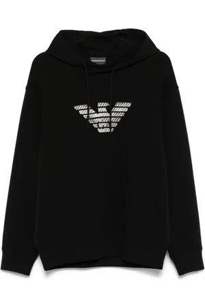 Emporio Armani Hombre, Sudaderas, Negro, Talla: L