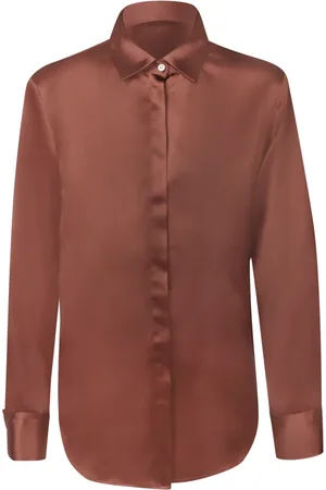 BLANCA Mujer, Blusas y Camisas, Marrón, Talla: S