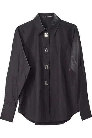 Karl Lagerfeld Mujer, Blusas y Camisas, Negro, Talla: S