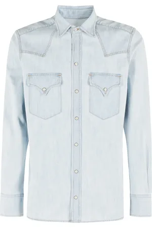 FORTELA Hombre, Camisas, Azul, Talla: M