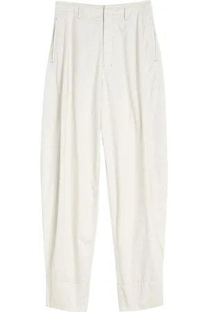 LEMAIRE Mujer, Pantalones, Blanco, Talla: S