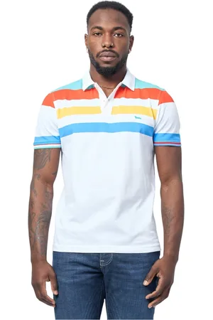 HARMONT&BLAINE Hombre, Camisetas, Blanco, Talla: M