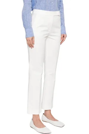 Max Mara Mujer, Pantalones, Blanco, Talla: S
