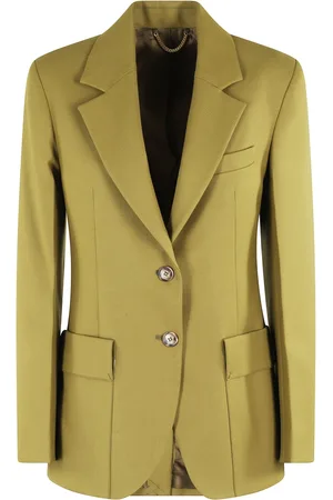 Victoria Beckham Mujer, Chaquetas, Verde, Talla: S