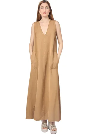 Manila Grace Mujer, Vestidos, Marrón, Talla: S