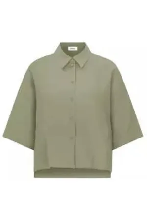 Drykorn Mujer, Blusas y Camisas, Verde, Talla: M