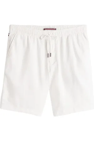 Tommy Hilfiger Hombre, Pantalones cortos, Blanco, Talla: W30